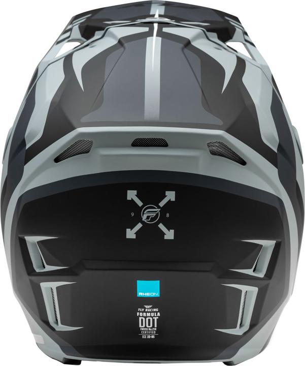 Fly MX24 Formula CP Helmet Krypton - Matt Grey / Black