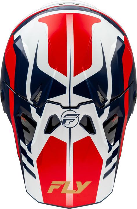 Fly MX24 Youth Formula CP Helmet Krypton - Red / White / Navy