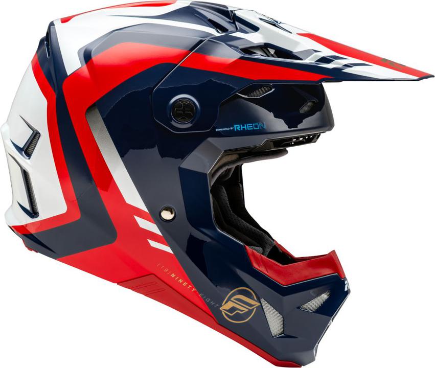 Fly MX24 Youth Formula CP Helmet Krypton - Red / White / Navy