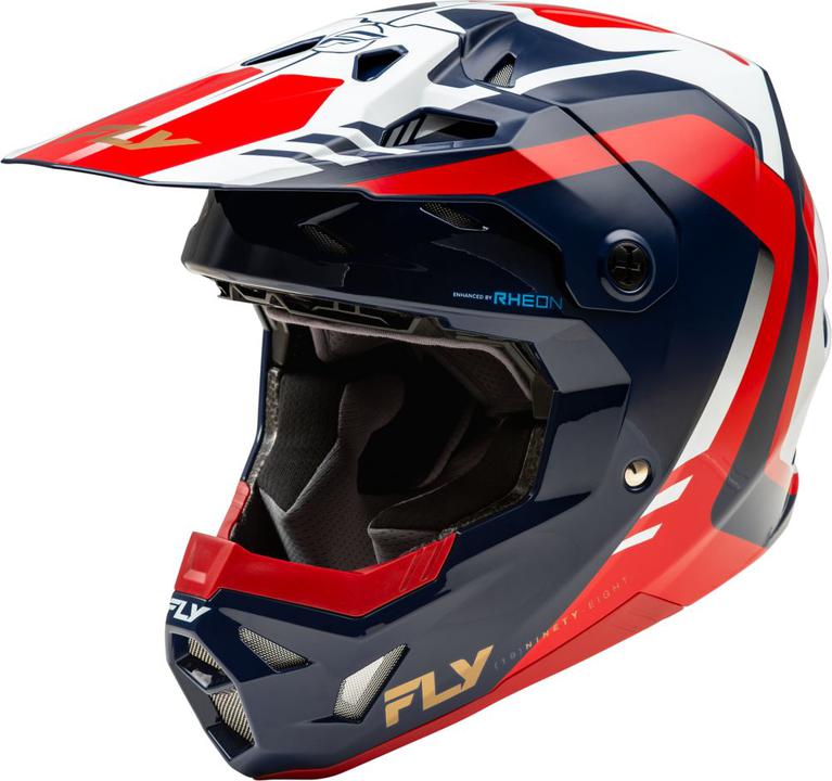 Fly MX24 Youth Formula CP Helmet Krypton - Red / White / Navy
