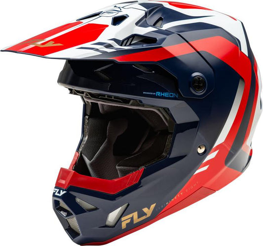 Fly MX24 Youth Formula CP Helmet Krypton - Red / White / Navy