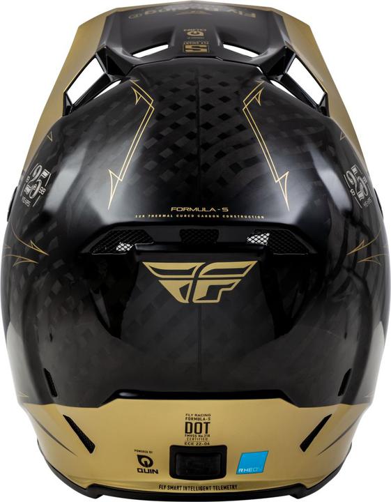 Fly Formula S Carbon Helmet Legacy - Black / Gold