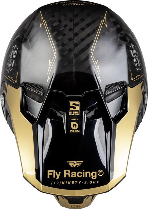 Fly Formula S Carbon Helmet Legacy - Black / Gold