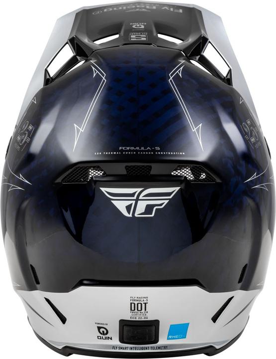 Fly Formula S Carbon Helmet Legacy - Blue / Silver