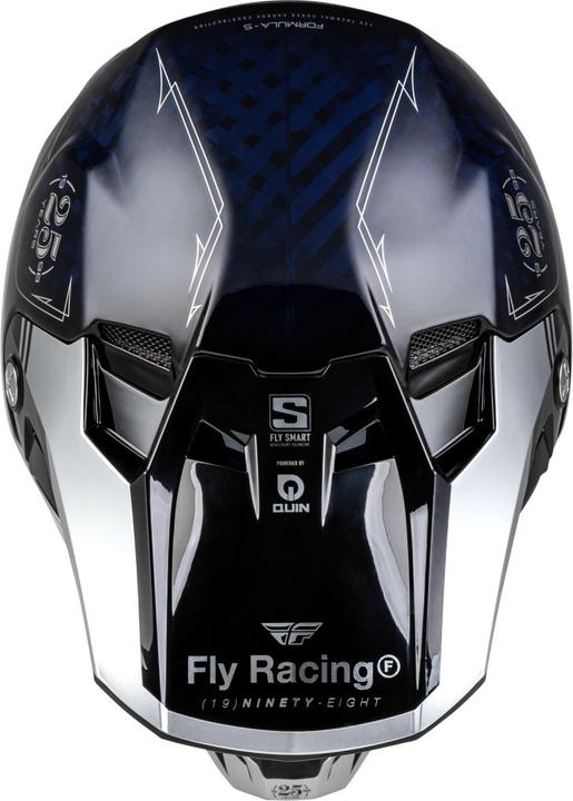 Fly Formula S Carbon Helmet Legacy - Blue / Silver