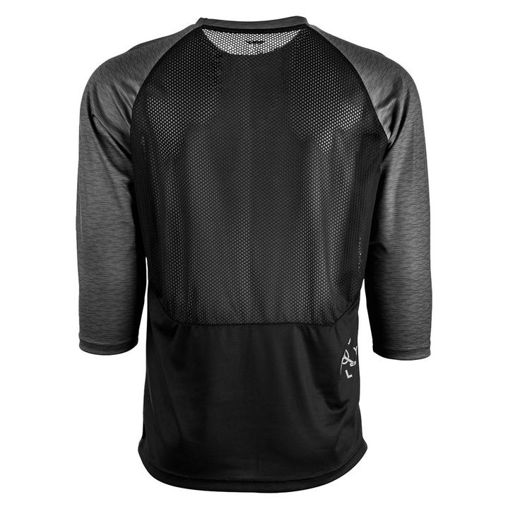 Fly MTB Ripa 3-4 Jersey 19 - Black Heather / Chrome / Grey