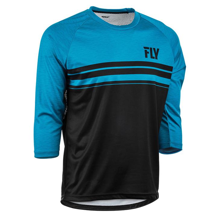 Fly MTB Ripa 3-4 Jersey 19 - Black / Heather / Blue
