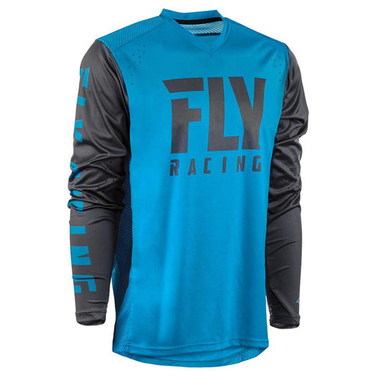Fly MTB Radium Jersey 19 - Blue / Charcoal / Grey