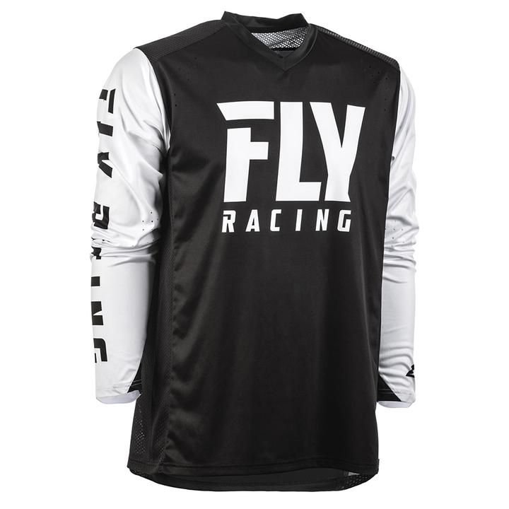 Fly MTB Radium Jersey 19 - Black / White