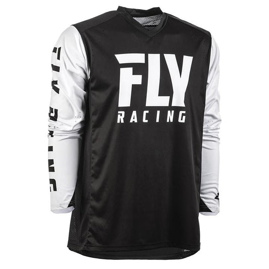Fly MTB Radium Jersey 19 - Black / White