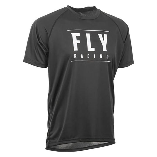 Fly MTB Action Jersey 20 - Black / White
