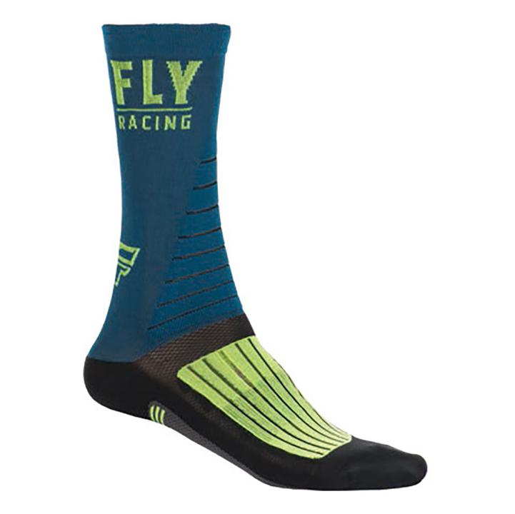 Fly Socks Factory Navy / Hi-Vis / - Black