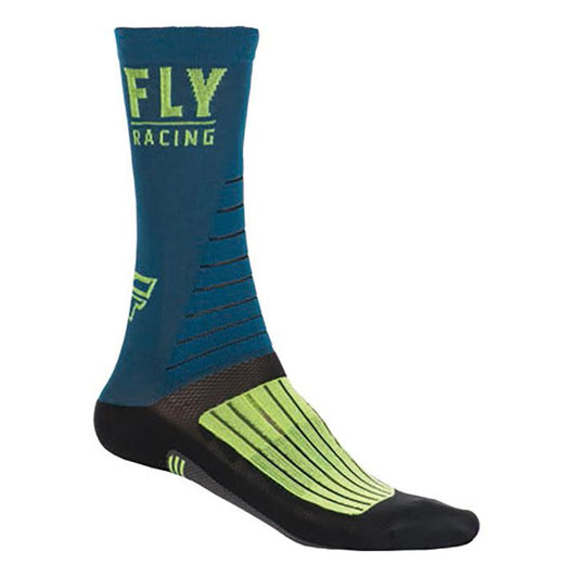 Fly Socks Factory Navy / Hi-Vis / - Black