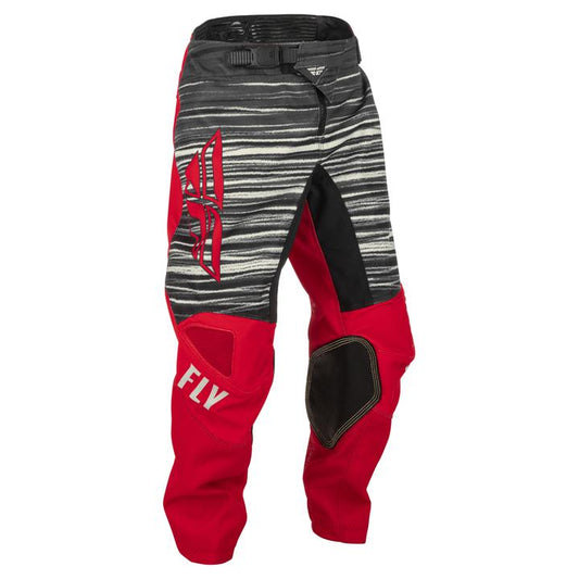 Fly 2022 Kinetic Pants Wave Youth Red Grey