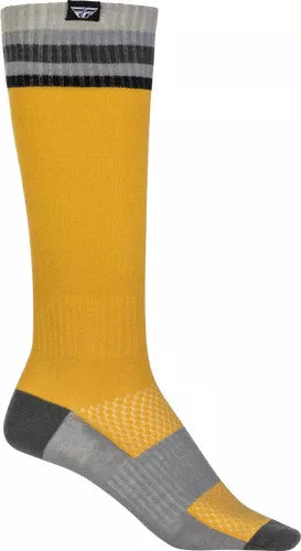 Fly MX24  Socks Thin Yellow