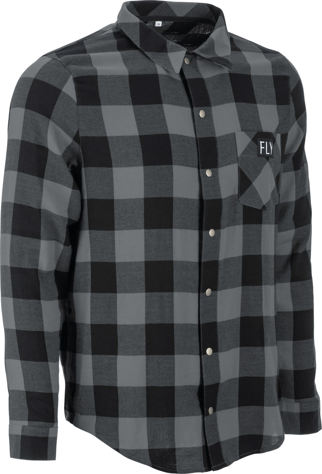 Fly Tek Flannel Shirt - Black / Grey