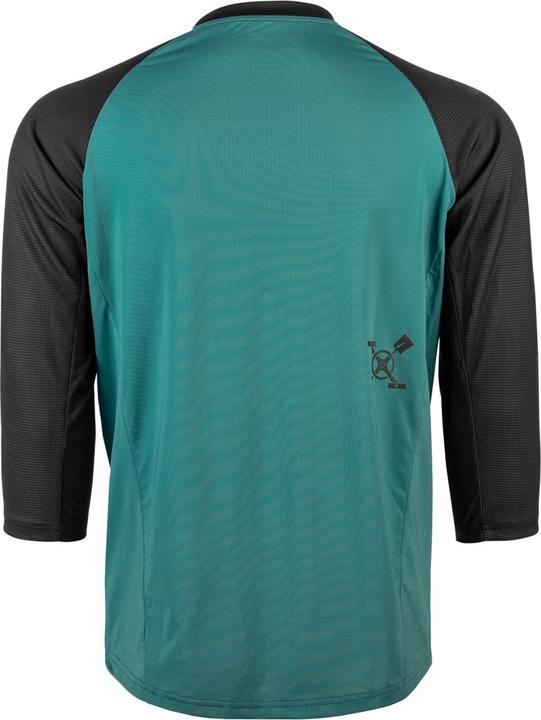 Fly Ripa 3 / 4 Sleeve Jersey - Evergreen Black