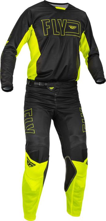 Fly 22.5 Mesh Jersey - Black Hi Vis