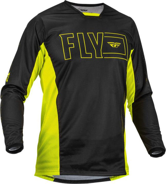 Fly 22.5 Mesh Jersey - Black Hi Vis
