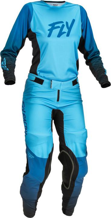 Fly MX23 Women's Lite Jersey - Blue / Black