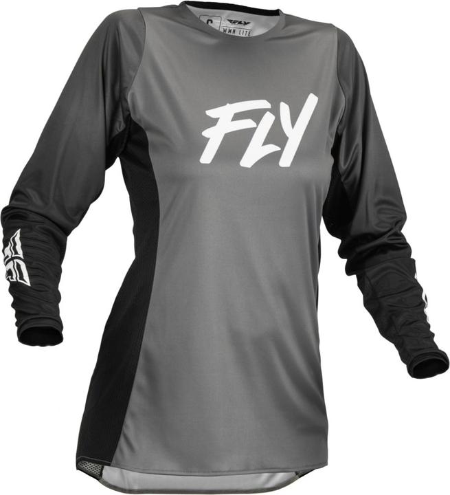 Fly MX23 Women's Lite Jersey Grey - Black