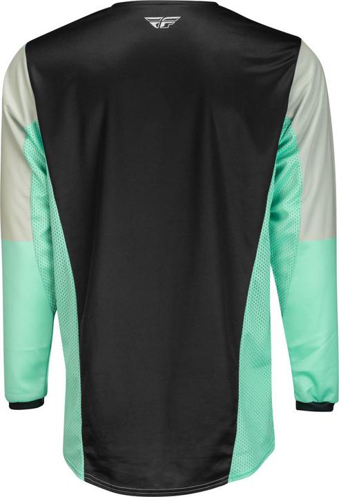 Fly MX23 Kinetic Jet Jersey - Black Mint Grey