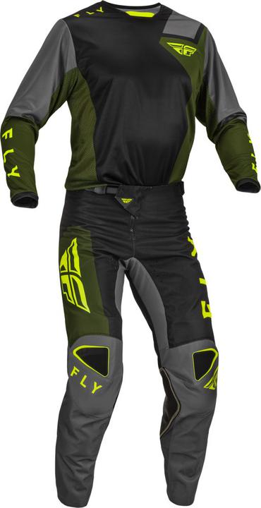 Fly MX23 Kinetic Jet Jersey - Black Olive