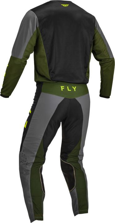 Fly MX23 Kinetic Jet Jersey - Black Olive