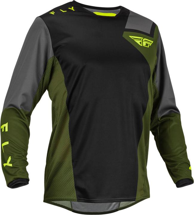Fly MX23 Kinetic Jet Jersey - Black Olive