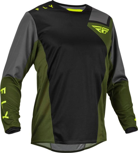 Fly MX23 Kinetic Jet Jersey - Black Olive