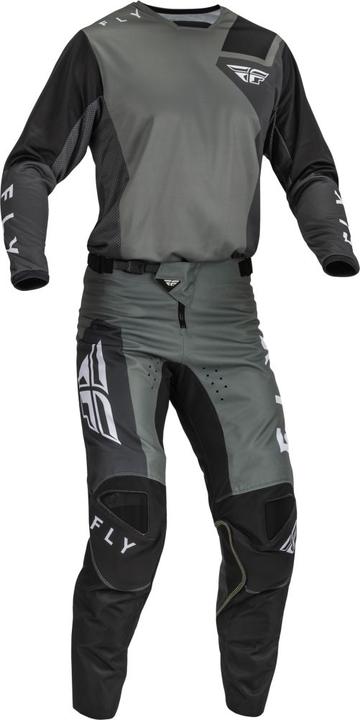 Fly MX23 Kinetic Jet Pants Grey - Black