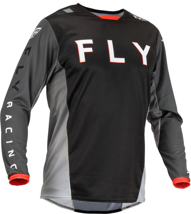 Fly MX23 Kinetic Kore Jersey - Black / Grey
