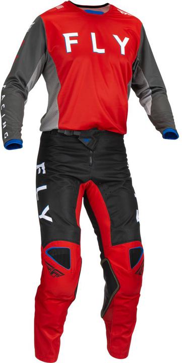 Fly MX23 Kinetic Kore Jersey Red Grey