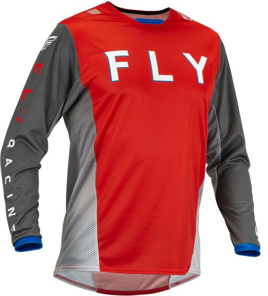 Fly MX23 Kinetic Kore Jersey Red Grey