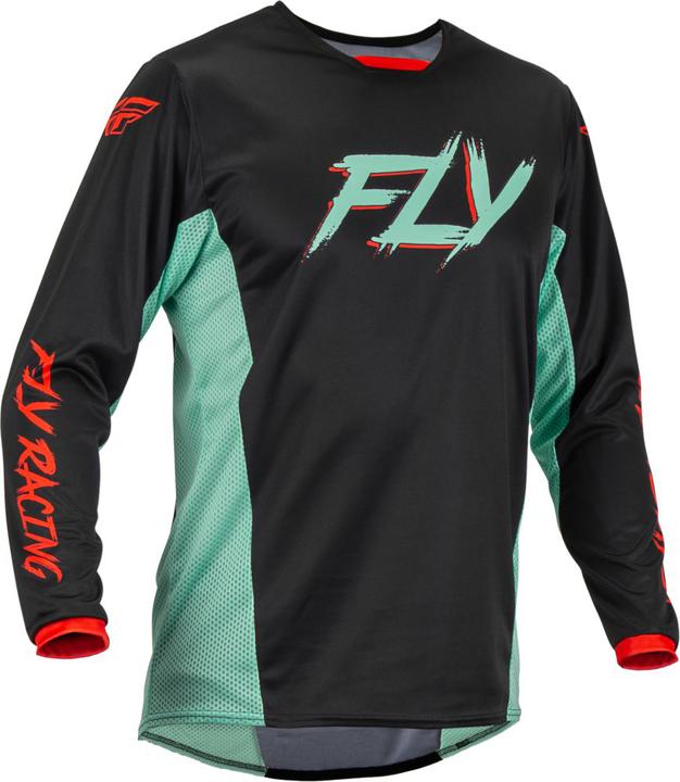 Fly MX23 Kinetic S.E Jersey - Black Mint Red