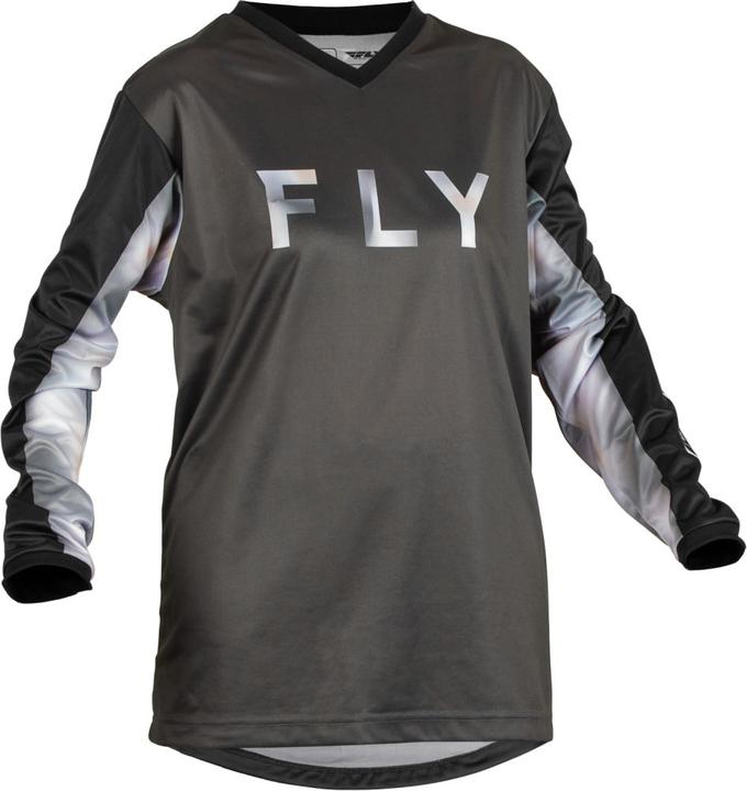 Fly MX23 Women's F-16 Jersey - Black / Grey