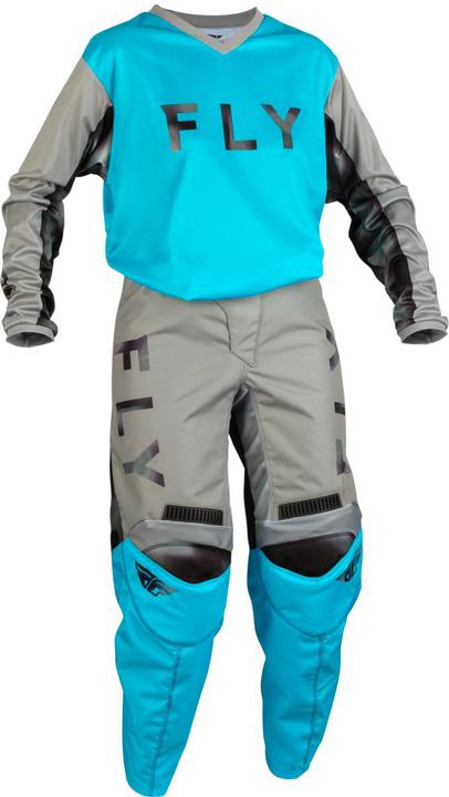 Fly MX23 Women's F-16 Jersey Blue Grey