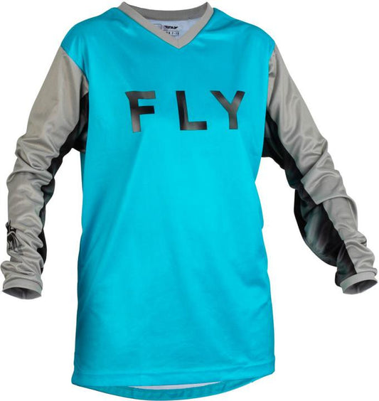 Fly MX23 Women's F-16 Jersey Blue Grey
