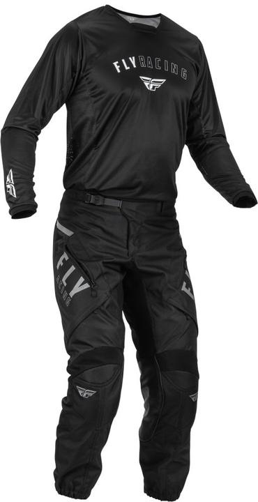 Fly Patrol Pants - Black / White