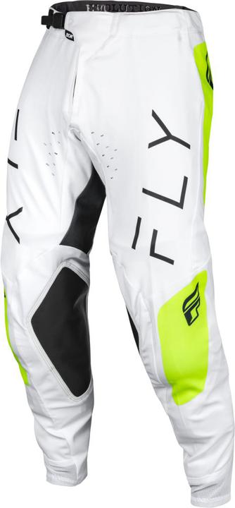 Fly MX24 EVO Pants White Hi-Vis