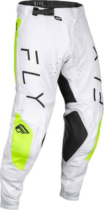 Fly MX24 EVO Pants White Hi-Vis