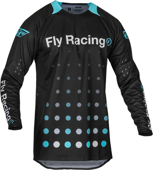 Fly MX24 EVO S.E. Jersey Strobe - Black Electric Blue