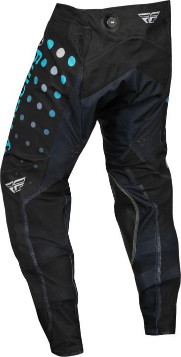 Fly MX24 EVO S.E. Pants Strobe - Black Electric Blue