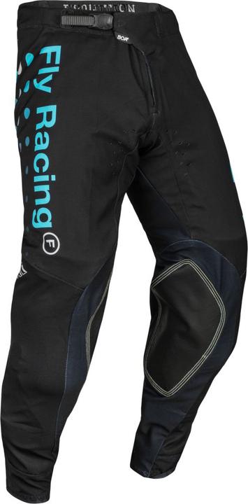 Fly MX24 EVO S.E. Pants Strobe - Black Electric Blue