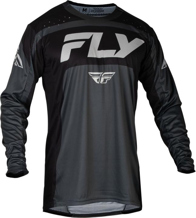 Fly MX24 Lite Jersey Charcoal - Black