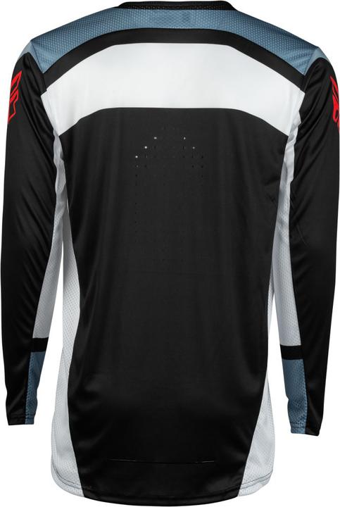 Fly MX24 Lite Jersey - Black / White Denim Grey
