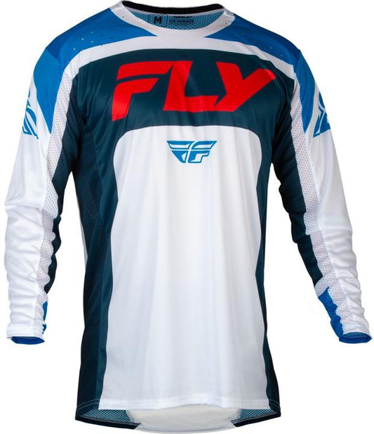 Fly MX24 Lite Jersey Red White Navy
