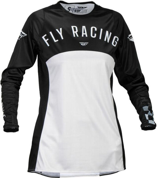 Fly MX24 Women's Lite Jersey - Black / Grey
