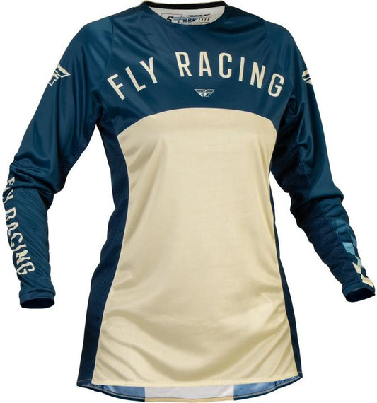 Fly MX24 Women's Lite Jersey Navy Ivory