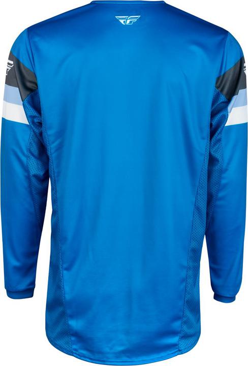 Fly MX24 Kinetic Jersey Prix Bright Blue Charcoal White